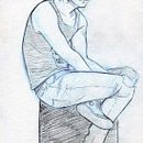 Spoiler: The Heroes of Olimpo__ Nico Di Angelo. Un progetto di Belle arti, Design e Illustrazione tradizionale di Marta Montell - 30.08.2015