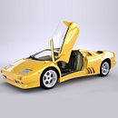 Lamborghini Diablo Roadster Ein Projekt aus dem Bereich 3D von Raúl Navas Martínez - 07.09.2015