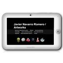 Pagina Web personal de Javier Navarro Romero. Br, ing e Identidade, Design, e Web Design projeto de javiernavarroromero - 13.09.2015