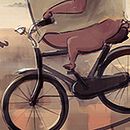 Bicicalendario . Un progetto di Graphic design e Illustrazione tradizionale di Andrés Egea Aparicio - 14.09.2015