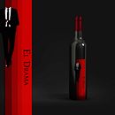 Vino " El Drama". Un progetto di Product design di Rafael Miranda - 14.09.2015