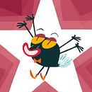 La verdadera historia de la mosca de la tele.. Traditional illustration project by Fran Collado - 01.31.2015
