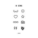 8 sins. Un projet de Design , Design graphique, Photographie et Illustration traditionnelle de Daviana Tabares Lorenzo - 28.09.2015