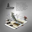 chooseoutdoors. Un progetto di Web development di Eliana Diehl - 28.06.2015