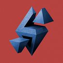 Six of Diamonds. Graphic Design, Traditional illustration, T, and pograph project by Manel Portomeñe Marqués - 09.29.2015