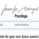web Juanjo Bringué-Psicólogo. Ilustração tradicional, e Web Design projeto de Ignacio Ballesteros Díaz - 30.09.2015