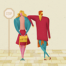 ¡La vuelta a clase! Ein Projekt aus dem Bereich Kunstleitung, Design von Figuren, Verlagsdesign, Grafikdesign und Traditionelle Illustration von David van der Veen - 30.09.2015