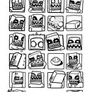 Fosforito Essential Expressions. Un proyecto de Diseño de personajes de Borja Moll - 01.10.2015