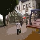 Ayuntamiento de Sestao y boca del metro. Een project van  Ontwerp, Grafisch ontwerp y Fotografie van Juan Francisco (John) Escudero Guerra - 04.10.2015