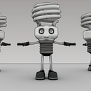 Little Illuminated Bulbs. Un proyecto de 3D, Publicidad, Animación y Diseño de personajes de Victorio Nombela Antolin - 04.10.2015