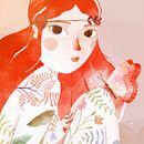 Ilustración para Kireei Magazine. Un proyecto de Ilustración tradicional de Coaner Codina - 06.10.2015