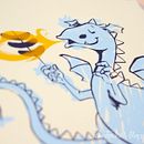 Cómo domesticar dragones y padres Ein Projekt aus dem Bereich Design von Figuren, Verlagsdesign und Traditionelle Illustration von Cristina Moreda - 06.10.2015