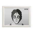 John Lennon. Projekt z dziedziny Projektowanie graficzne, Trad, c i jna ilustracja użytkownika beitebe - 09.10.2015