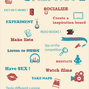 Infografía creatividad Ein Projekt aus dem Bereich Grafikdesign von Mara Portela - 13.10.2015