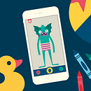 Imaginäre Monster App Ein Projekt aus dem Bereich Animation, Kunstleitung und Traditionelle Illustration von Facundo S - 21.10.2015