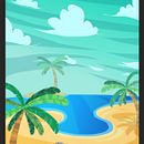 Bubble Paradise 1: Backgrounds and GUI. Een project van Traditionele illustratie y UX / UI van Marisa Martínez Cervantes - 22.10.2015
