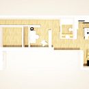 Vivienda Estudio. 3D, Arquitetura, Design, e Design de interiores projeto de Sara Ribera - 24.10.2015