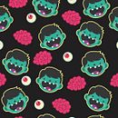 Zombie. Design de personagens, Design, Design gráfico e Ilustração tradicional projeto de Ivy Nunes - 28.10.2015