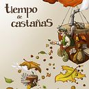 Ilustración para cartel. Tiempo de castañas. Comic, Graphic Design, and Traditional illustration project by Marina Pons - 10.28.2015