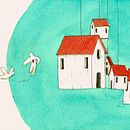 Casas que vuelan. Un projet de Illustration traditionnelle de David Permanyer Lastra - 08.11.2015