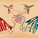 Corazón Siamés. Un proyecto de Ilustración tradicional e Ilustración vectorial de Marcelo Espinosa - 16.11.2015