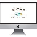 Logotipo Aloha. Br, ing, Identit, and Graphic Design project by Asier Pérez Subijana - 04.30.2015