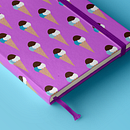 Cloud Ice-Cream | Pattern Design. Un projet de Design , Design graphique et Illustration traditionnelle de Zeltia Garzía - 22.11.2015