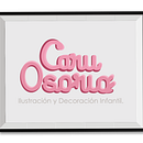 Logo caruosorio Ein Projekt aus dem Bereich Traditionelle Illustration von Caro Osorio - 23.11.2015