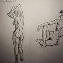 Anatomía. Ilustração tradicional projeto de Marina Martín Hacar - 23.11.2015