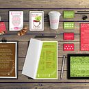 Lazy Rhubarb Coffee Shop & Deli. Un proyecto de Br, ing e Identidad, Dirección de arte y Diseño gráfico de Jessica Jacob - 26.11.2015