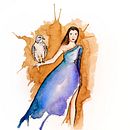 Wild at heart. Projekt z dziedziny  Sztuki piękne, Design, Projektowanie postaci, Trad, c, jna ilustracja i  Reklama użytkownika ohlapislazuli - 29.11.2015
