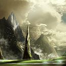 Mi Proyecto del curso Matte Painting: creando mundos fotorrealistas. Un progetto di Illustrazione tradizionale di Julio Rojano - 17.01.2018