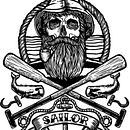 Sailor Skull. Un proyecto de Ilustración tradicional de Óscar Postigo - 13.12.2015