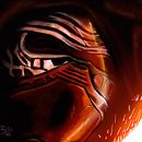 Kylo ren. Un proyecto de Ilustración tradicional de Franklin W Casa Romero - 15.12.2015