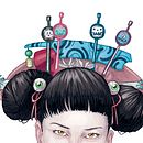 LUNA // RENEGADE MUSES series Vol.3.. Character Design, Traditional illustration, and Painting project by El Moy - 01.13.2016