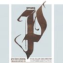 Caligrafía para cartel de exposición. . Un proyecto de Caligrafía de Quim Brufau Safont - 13.01.2016