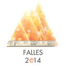 Cartel Fallas. Metrovalencia. Design, Graphic Design, and Traditional illustration project by Xiana Teimoy - 01.15.2016