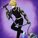 Fanart Genos - onepunchman. Traditional illustration project by Dayana Prado - 01.25.2016