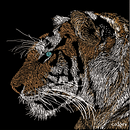 Animal Instinct. Ilustração tradicional projeto de Rocío Cassini - 25.01.2016
