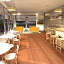 Diseño Cafetería Ein Projekt aus dem Bereich 3D, Architektur, Innenarchitektur, Innendesign und Möbeldesign und - bau von Rodrigo Paredes Martín - Ambrosio - 28.01.2016