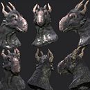 Mi Proyecto del curso: Modelado de personajes en 3D. Un progetto di 3D e Character design di LAURA VILLARROYA SANAHUJA - 09.02.2016