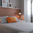 Dormitorio nórdico. Arquitetura, Arquitetura de interiores, Design, e Design de interiores projeto de UVElab - 01.02.2016