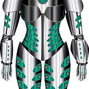 Proyecto Diseño de Robotica. Un progetto di Fumetto, Design, Character design, Product design e Graphic design di Dixie Vasquez - 06.02.2016