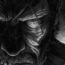 Venom Snake - MetalGearSolid. Comic, Traditional illustration, and Painting project by Cristian Sánchez - 08.31.2015