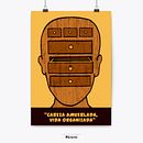Cabeza amueblada vida organizada. Un proyecto de Diseño gráfico e Ilustración tradicional de Pecreativa - 03.06.2014