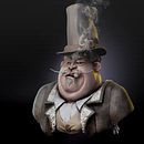 Lucius: El cowboy errante. 3D, Animation, Fine Arts, Film, Art Direction, Character Design, Traditional illustration, and Stop Motion project by Rafael Vidal - 02.15.2016