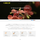 Web de inbound marketing. Web Design project by Juan Pablo Sanchez Gonzalez - 02.28.2016