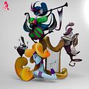 Fallas. Un proyecto de 3D e Ilustración tradicional de Salvador Sequeros - 26.02.2016
