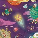 Theres a STARMAN. Un proyecto de Diseño e Ilustración tradicional de Dani Blanc - 29.02.2016