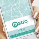 Página web para la app "metro". Un proyecto de Br, ing e Identidad, Desarrollo Web y Dirección de arte de Tom Sánchez - 31.12.2015